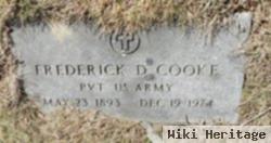 Frederick D Cooke