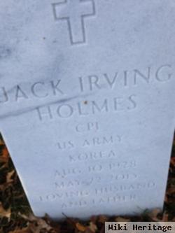 Corp Jack Irving Holmes