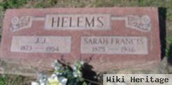 Sarah Frances Helems