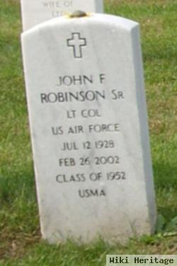 Ltc John F. Robinson, Sr