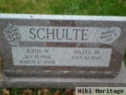 Hazel M. Schulte