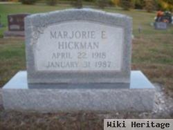 Marjorie E. Dancer Hickman