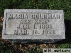 Maria Kemp Goldman