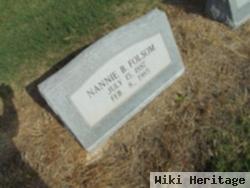 Nancy Bell "nannie" Robinson Folsom