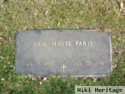 Ula Mavis Reid Paris