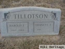 Frances E. Beasley Tillotson