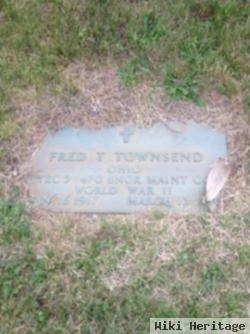 Fred Thomas "tom" Townsend