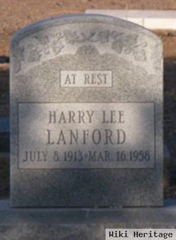 Harry Lee Lanford