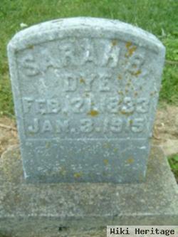 Sarah B. Banta Dye