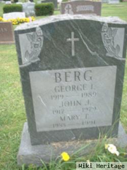 George I Berg