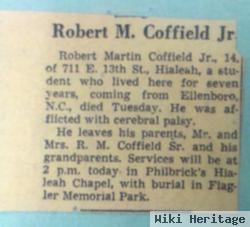 Robert Martin Coffield, Jr