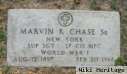 Sgt Marvin Knight Chase, Sr