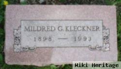 Mildred G. Kleckner