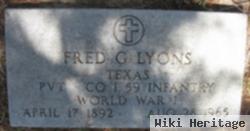 Fred G. Lyons