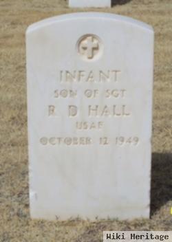 Infant Son Of R D Hall