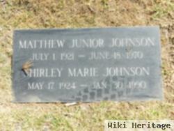 Matthew Johnson, Jr