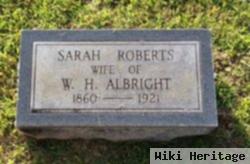 Sarah Roberts Albright