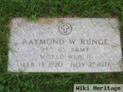 Raymond W. Runge