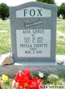 Alva Gehue "al" Fox