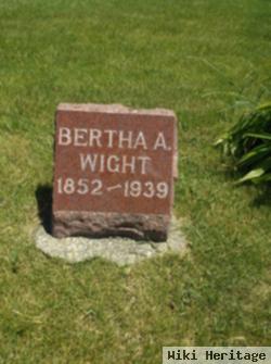 Bertha A. Wight