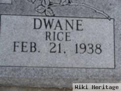 Dwane Eugene Rice, Sr