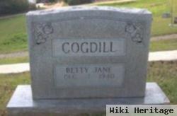 Betty Jane Cogdill