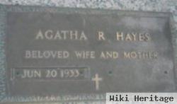 Agatha R Hayes