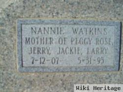 Nannie Jane Jones Watkins