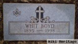 Whit "judge" Boyd