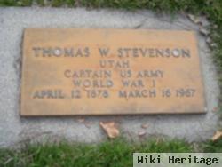 Dr Thomas William Yates Stevenson