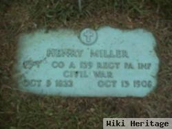 Pvt Henry Miller