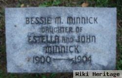 Bessie M Minnick