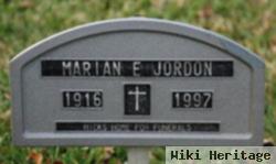 Marian E. Jordan