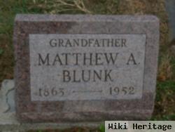 Matthew A Blunk