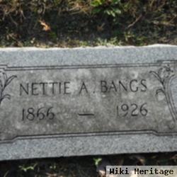 Nettie A. Bangs