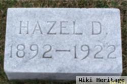 Hazel D. Reed Hossinger