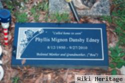 Phyllis Mignon Dansby Edney