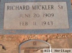 Richard Mickler, Sr