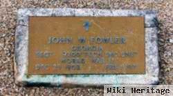 John W Fowler