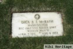 Richard E. "dick" Mcbath