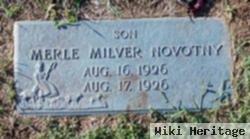 Merle Milver Novotny