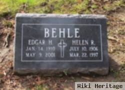 Edgar H Behle