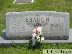 Paul E Ebaugh