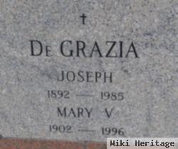 Mary V De Grazia