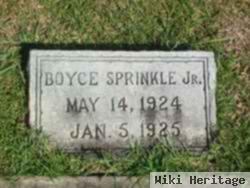 Boyce Sprinkle, Jr