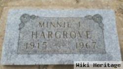 Minnie I Boyd Hargrove