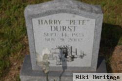 Harry "pete" Durst