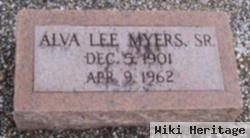 Alva Lee Myers, Sr