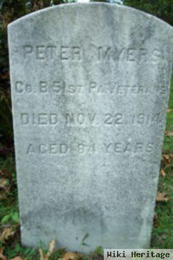 Pvt Peter Myers