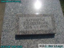 Katherine "kate" Beauchamp Rickenbrode